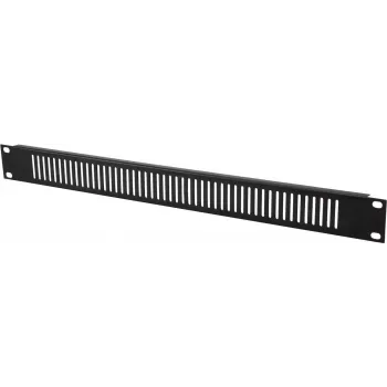 Front panel Omnitronic ZL-19 sw 1HE — 1U, black front panel for 19 inch rack