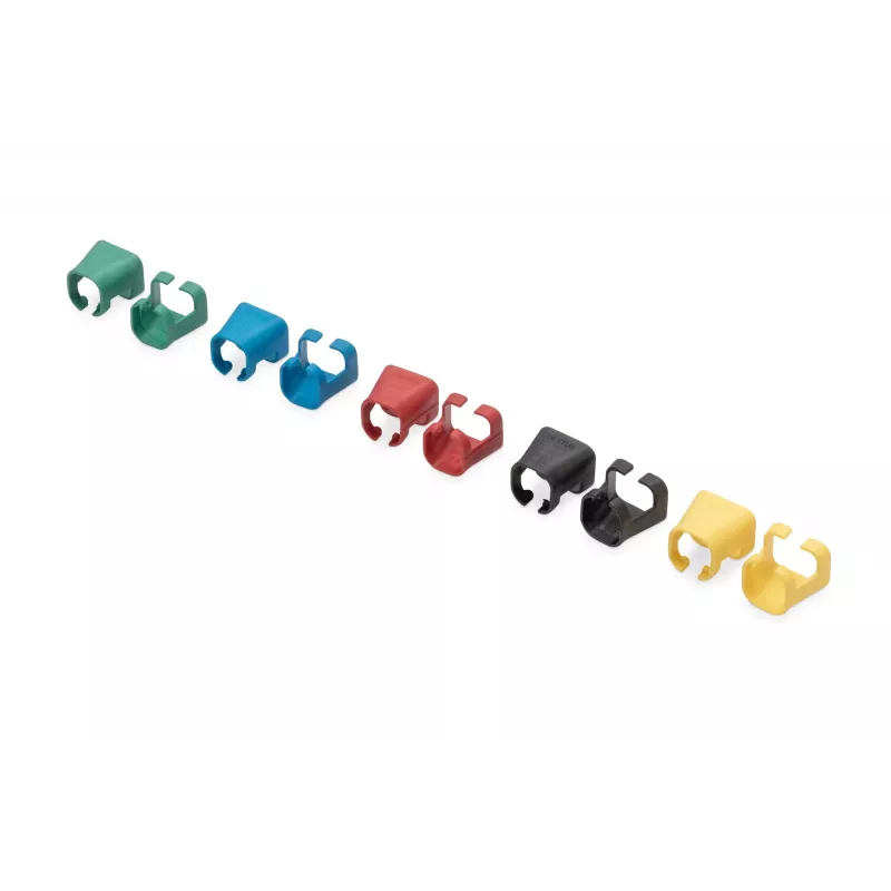 Colour coding clip Digitus A-CC-M Assorted colours PVC 100 pcs