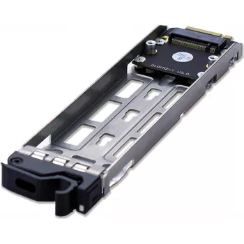 M.2 Hot-Plugging Drawer FANTEC TR-1 2517 for M.2 NVMe/SATA SSDs, single bay, tool-free insertion