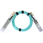 Fiber optic cable BlueOptics R5Z81-63001-BO QSFP56 — 10 m, InfiniBand/fibre, turquoise