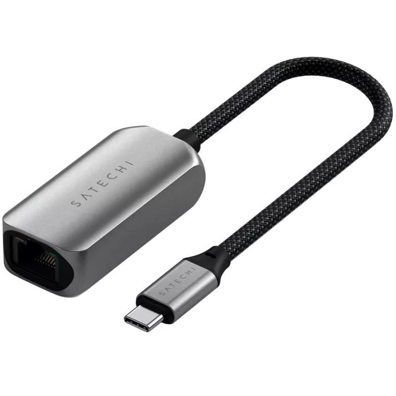Satechi USB-C adapter (1x USB-C plug 1x Gigabit LAN (1/2.5 Gbit/s)) ST-AE25M