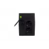 Uninterruptible Power Supply DIGITUS Line-Interactive DN-170064-B 800 VA (480 W), AVR, LCD, Tower, 2 AC outlets, Type F