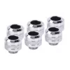 Fitting kit Alphacool 17474 — brass chrome fittings, Ø 22 mm, height 20 mm