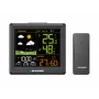 Weather station BLAUPUNKT WS25BK — indoor/outdoor temperature and humidity monitor, black, 1 sensor, LCD display
