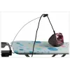 Full-size ironing board Vileda 163316 — 1200x380 mm board, adjustable 75–96 cm, stainless steel legs, iron holder