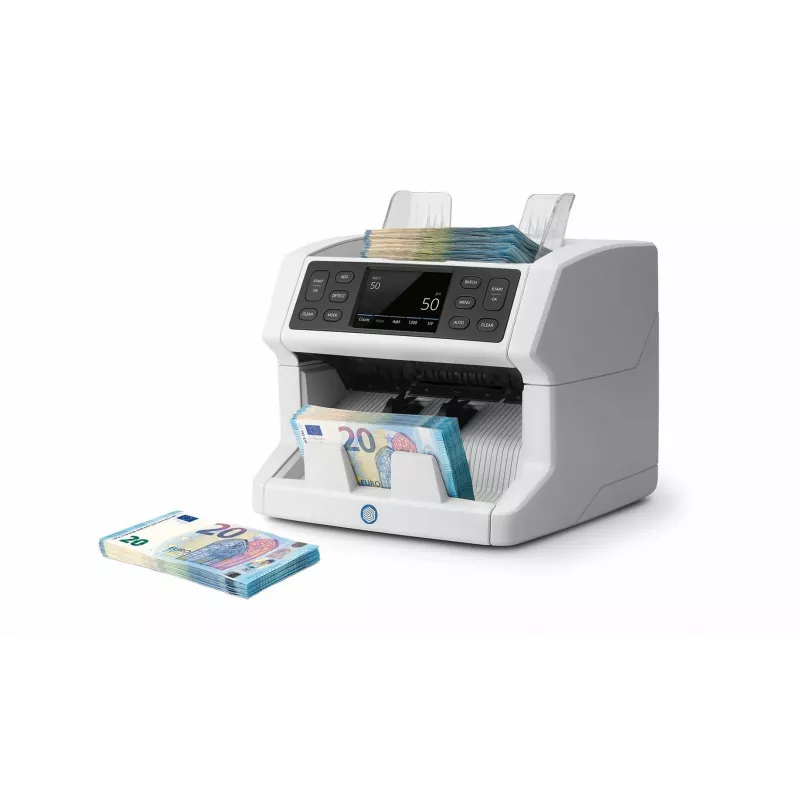 Banknote counting machine Safescan 2850 White LCD AC 110-240V