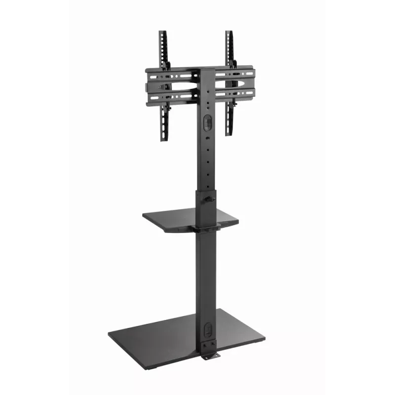 Floor TV stand GEMBIRD TVS-55T-02 for 32–55 inch TVs, steel, height 600 mm, VESA 100x100–400x400, max load 35 kg
