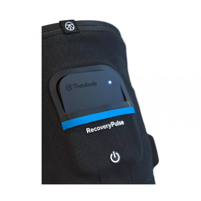 Therabody RecoveryPulse arm compression sleeve, black
