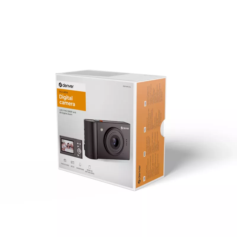 Digital camera Denver DCA-4811B 5-megapixel CMOS sensor black color