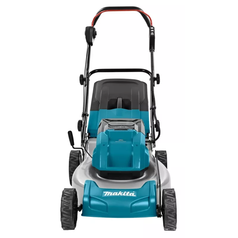 Makita DLM460PT2 lawn mower Walk behind lawn mower Battery Black, Blue, Grey