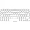 Logitech Keys-To-Go 2 Keyboard Universal Bluetooth QWERTZ German White