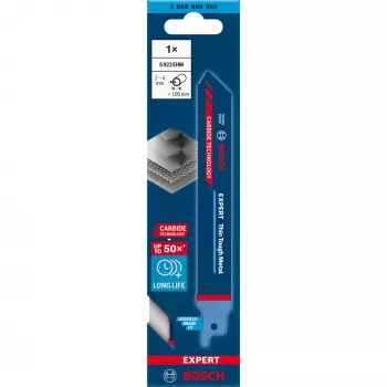 Bosch 2 608 900 360 jigsaw/scroll saw/reciprocating saw blade Sabre saw blade Carbide 1 pc(s)