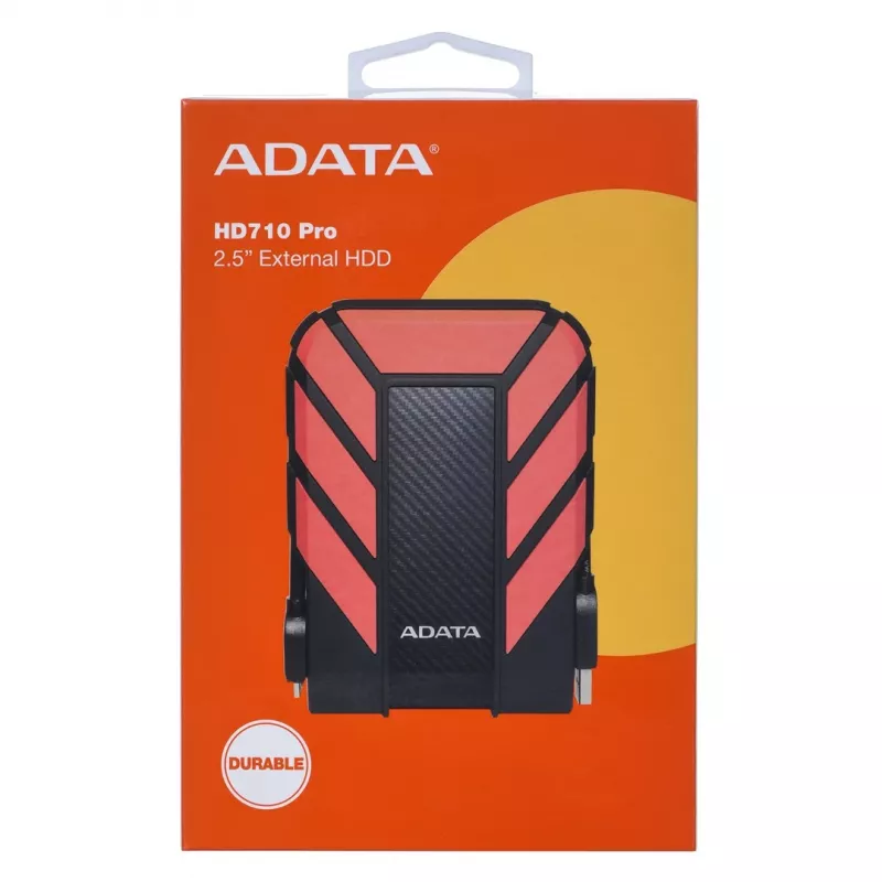 ADATA HD710 Pro external hard drive 1 TB 2.5 inch USB 3.2 Gen 1 (3.1 Gen 1) Black, Red