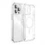 Protective magnetic transparent case Joyroom JR-14D7 for iPhone 14 Plus, clear, magnetic attachment