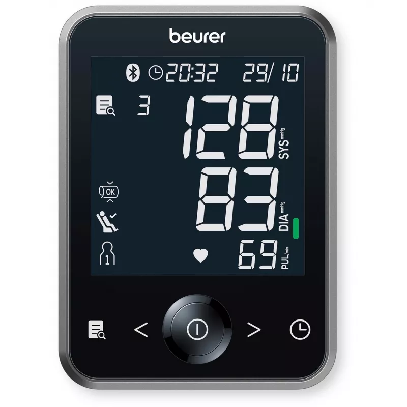 Blood pressure monitor Beurer BM64 with Bluetooth connectivity and cuff for upper arm