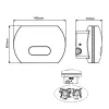 LED wall lamp MACLEAN MCE366 with dusk and motion sensor
