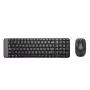Logitech Wireless Combo MK220 - Keyboard-and-Mouse-Set - wireless - 2.4 GHz - Italian - Dark Grey (920-003721)