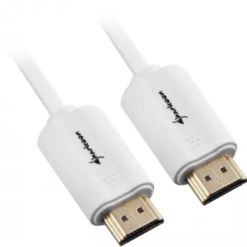 Cable HDMI Plug > HDMI Plug (White, 2 Meter, HDMI 4K)