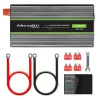 Car inverter Qoltec Monolith 2000 W Black 12 V