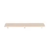 MACLEAN MC-128WD Wall-Mounted Folding Shelf 100×40 cm Wooden Finish