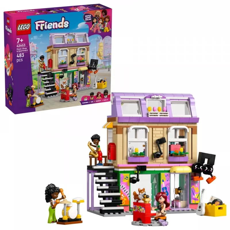 LEGO FRIENDS 42653 Music Store & Apartment