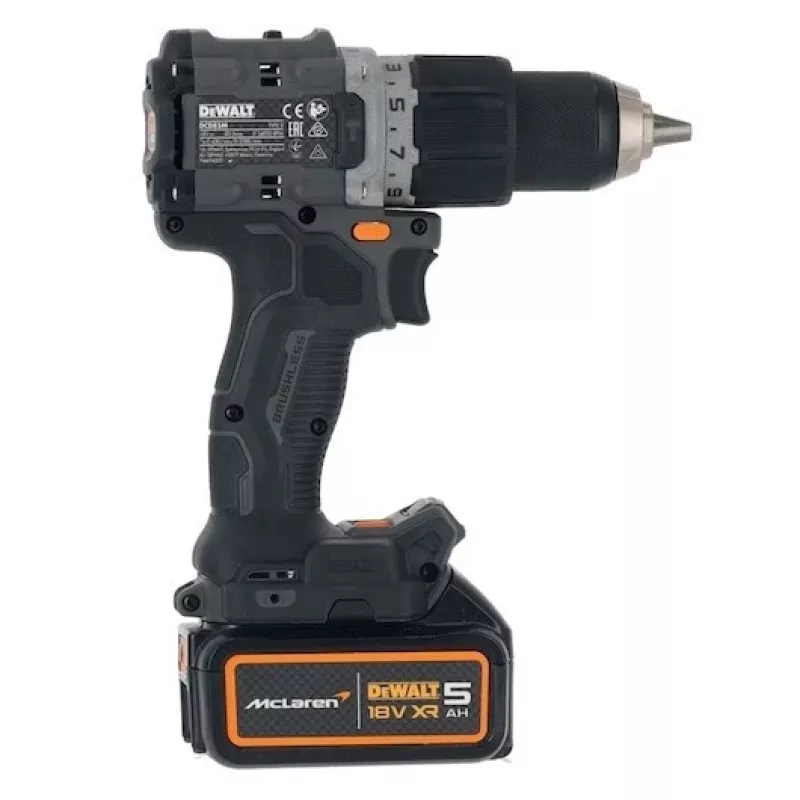 DeWalt MCLAREN DCD85MP2T Drill Driver 18V Black, Yellow