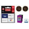 Ink cartridge ActiveJet AH-704CR compatible for HP 704, XL high-yield, colour (Cyan/Magenta/Yellow), 21 ml, refurbished premium