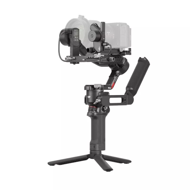Hand camera stabilizer DJI RS 4 Combo Black Aluminium 12h battery