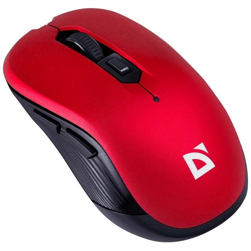 Wireless RF Silent Mouse DEFENDER Gassa MM-105 — Ambidextrous, 1600 DPI, 2.4 GHz, Nano USB Receiver