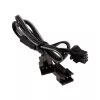 Internal power cable PHANTEKS PH-CB-DRGB3P — 3-pin to 2× Molex (3-pin), black/grey