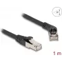 Network Cable DeLOCK RJ45 Cat.6A 1m Black