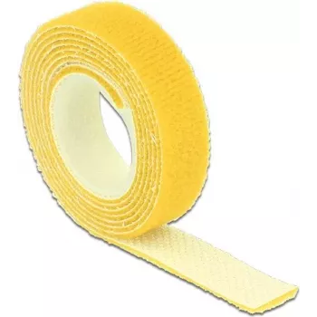 Hook/Loop Fastener DeLOCK 18733 Yellow 1 pc