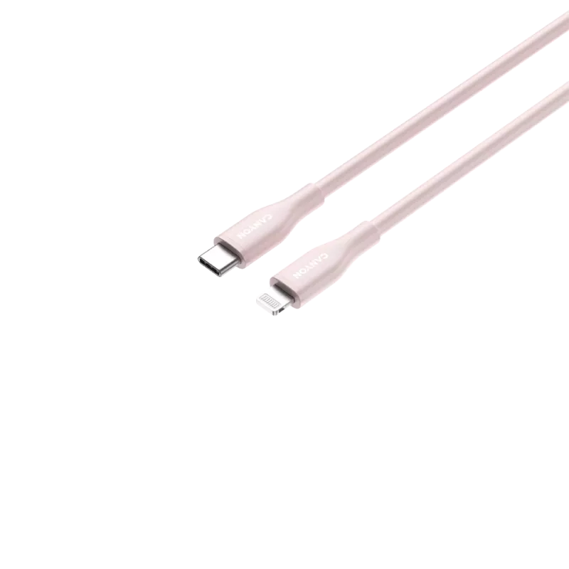 CANYON cable CLNM60 C-L 60W MFI 1m Silicon Pink