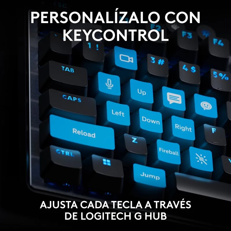 Logitech G PRO X TKL RAPID Keyboard Gaming USB QWERTY Black