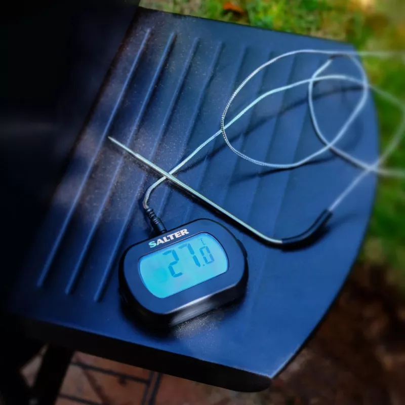 Digital Instant-Read Leave-In Thermometer Salter 515 BKCR, waterproof, for food