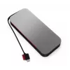 Power Bank Lenovo Go Lithium-Ion 20000 mAh Black Grey USB Type-A Type-C