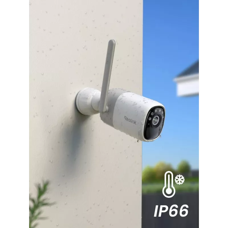 Outdoor Bullet Camera Reolink Altas Series G650 with SolarPanel 3 — 4 MP, 4mm, IP66, H.264/H.265, Micro SD up to 512GB