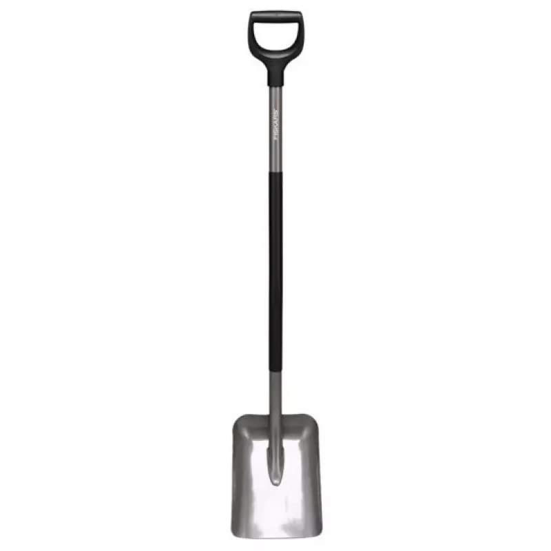 Shovel Fiskars Ergonomic FS.S. 1025376 Grey — ergonomic garden shovel, Fiskars 1070058