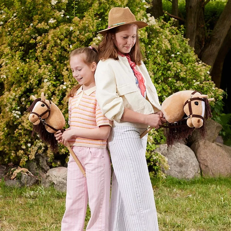 Horse on a stick HOPPIHORSE Hobby Horse A3 beige
