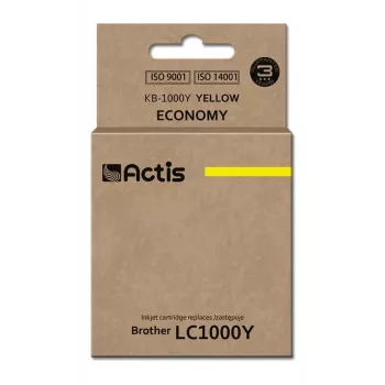 Actis KB-1000Y Ink (replacement for Brother LC1000Y/LC970Y; Standard; 36 ml; yellow)
