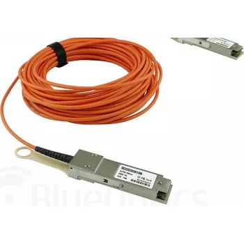 Active Optical InfiniBand Cable CBO QSFP-AOC-2M-RW-BO 2 m, QSFP+ to QSFP+, blue