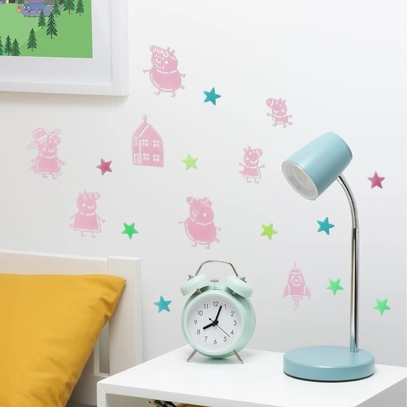 Wall Decal Hasbro Peppa Pig PP13870PP Glow in the Dark Stars