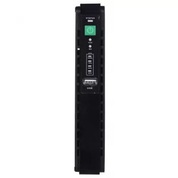 Power adapter/inverter MPL Power RouterUPS-30-PoE 30 W Indoor, 100–240V, black, 160×105×28 mm