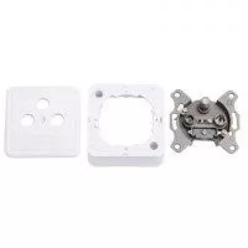 Logilink Antenna Socket - Universal Antenna Socket for Sat/TV/Radio (CA1003)