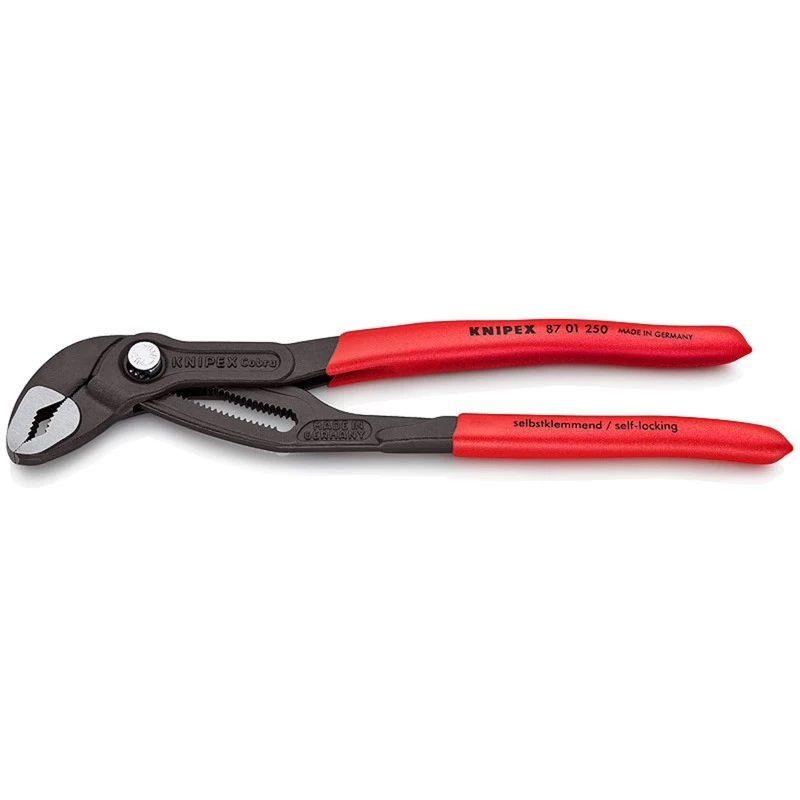 Set of adjustable pliers for pipes Cobra 2 pcs