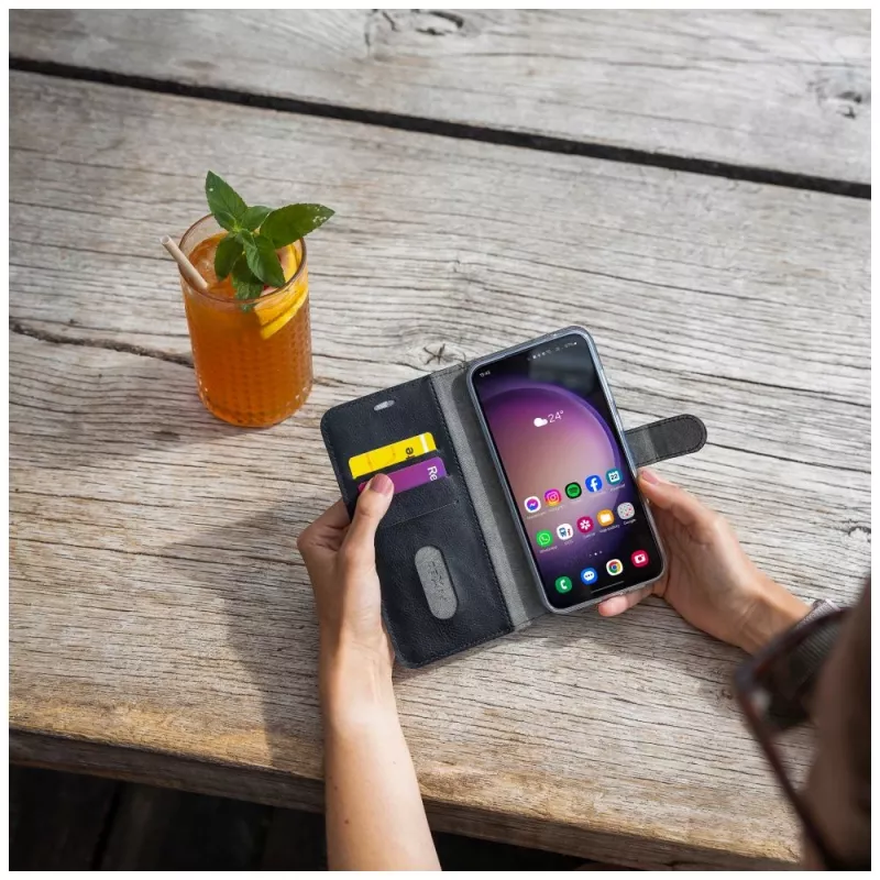 Fixed Opus | Book Case | Xiaomi | 15 Ultra | Synthetic leather | Black