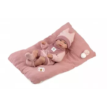 Doll Llorens 40 cm vinyl baby with realistic features and soft body