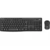 Logitech MK295 Silent - Keyboard-and-Mouse-Set - Wireless - 2.4 GHz - Graphite - Ungarisches Layout