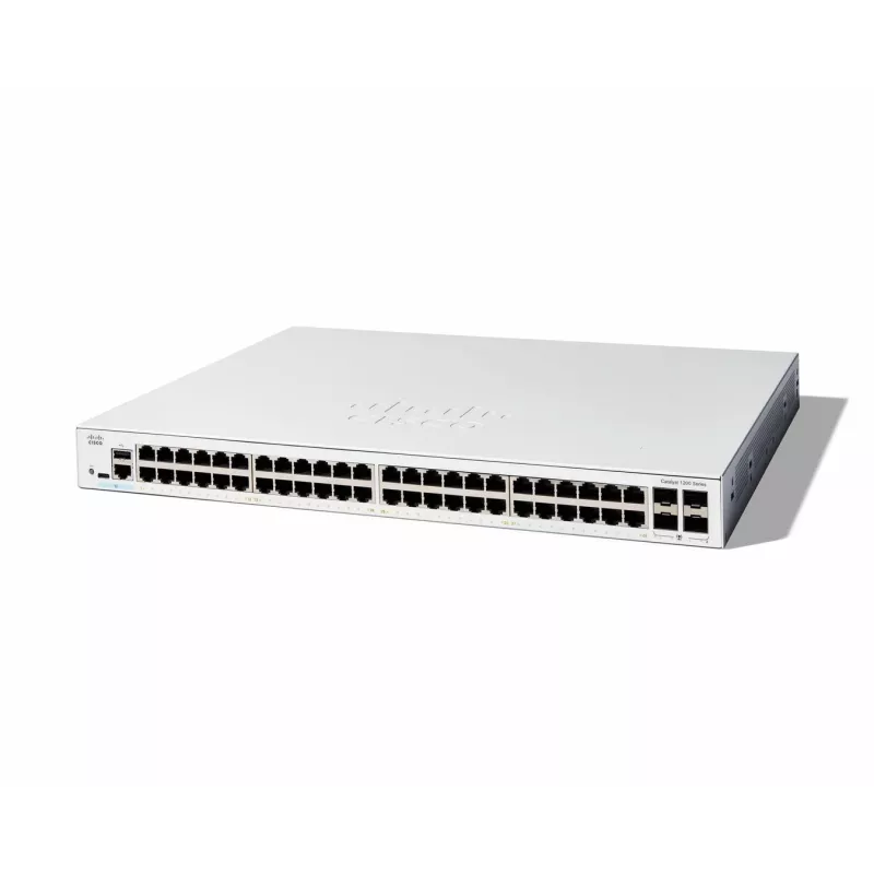 Managed Switch Cisco Catalyst 1200-48T-4G 48 Port GE 4x1GE SFP