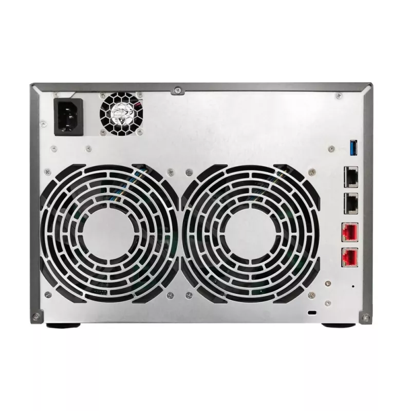 Asustor Lockerstor 10 AS6510T NAS Tower Intel Atom® C3538 8 GB DDR4 0 TB ADM Black